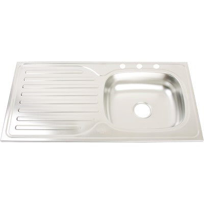 Comprar TARJA ANABELLA 100X50 ESCURRIDOR IZQUIERDO. Pisos y azulejos en México
