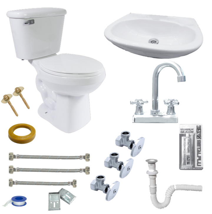 Comprar PAQUETE TOTAL PACK BASICO REDONDO BLANCO. Pisos y azulejos en México