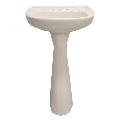 Comprar LAVABO Y PEDESTAL JAZMIN MARFIL (Calidad única)*. Pisos y azulejos en México