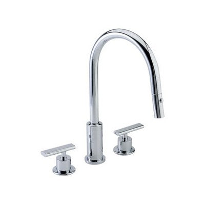 Comprar Helvex ME-303 MEZCLADORA FREGADERO RETRACTIL MAGNETIC DE 2 CHORROS PREMIER. Pisos y azulejos en México