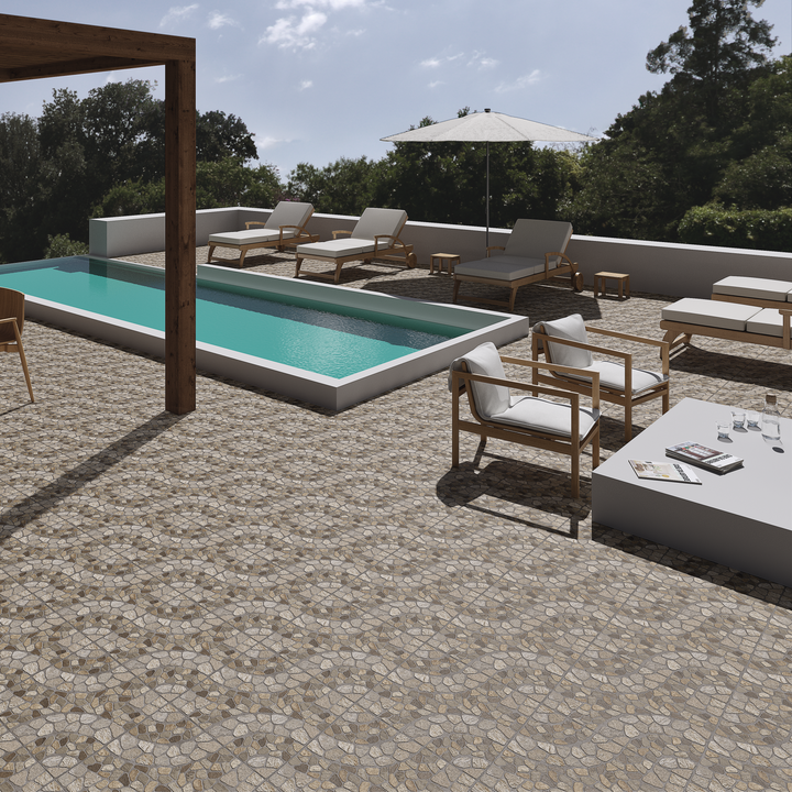 Comprar PISO LAMOSA KOBE BEIGE 44 CM X 44 CM. Pisos y azulejos en México