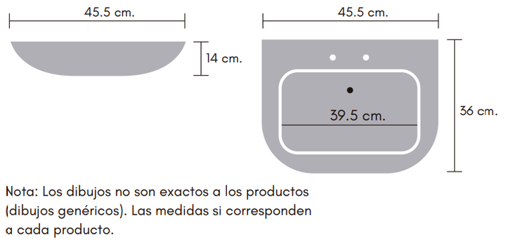 Comprar LAVABO COMFORT BLANCO (Calidad única)*. Pisos y azulejos en México