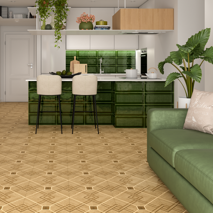 Comprar PISO MADERA NITZA (2.01 M2) 36 CM X 36 CM CAOBA CAJA 2.01 M2. Pisos y azulejos en México