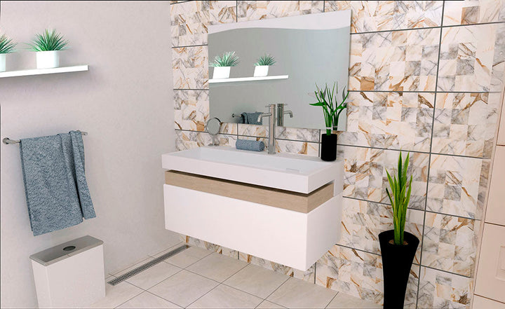 Comprar MURO PORTO 30 CM X 60 CM BEIGE CAJA 1.62 M2. Pisos y azulejos en México