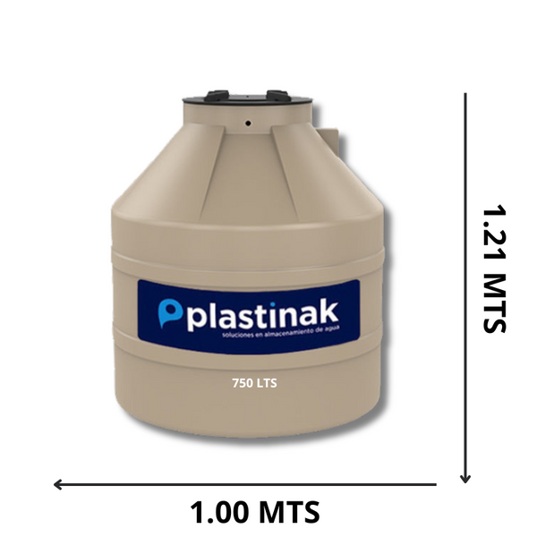 Comprar TINACO PLASTINAK TRICAPA BEIGE 750 L ACC. Pisos y azulejos en México