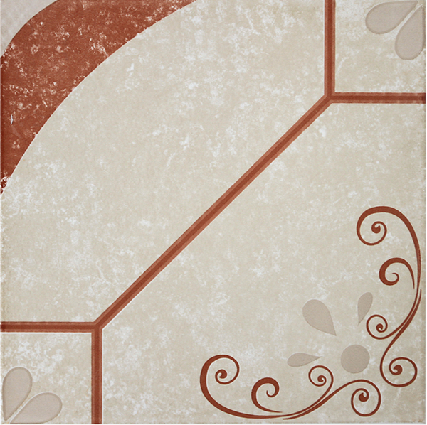 Comprar PISO VITROMEX CORUÑA ROJO 35.7 CM X 35.7 CM. Pisos y azulejos en México