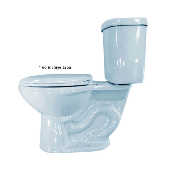 Comprar WC EKO AZUL CIELO REDONDO. Pisos y azulejos en México